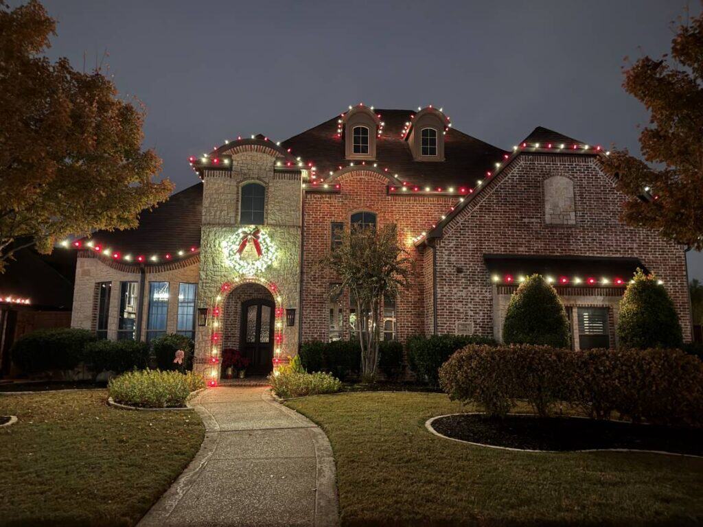 Christmas Lights installation in prosper texas